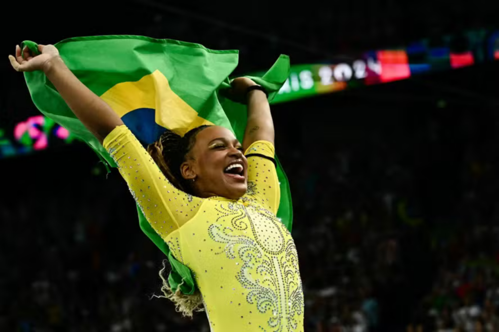 Rebeca Andrade medalhista das olimpíadas 2024 